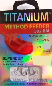 Przypon z gumką Method Feeder 502BM  8  0,218mm