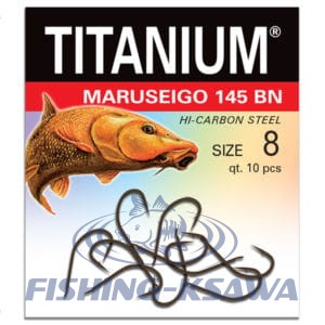 Haczyki na brzanę Titanium Maruseigo 145BN nr.14