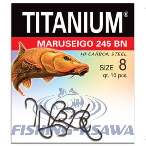 Haczyki na brzanę Titanium Maruseigo 245BN nr.2