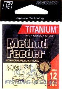 Haczyki method feeder Titanium 503BN nr.16