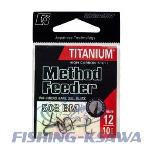 Haczyki method feeder Titanium 508BM nr.14