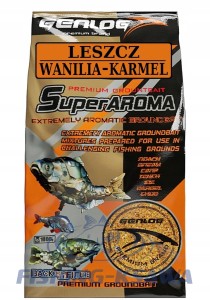 Zanęta Genlog SUPER AROMA LESZCZ - WANILIA KARMEL 1kg 201248