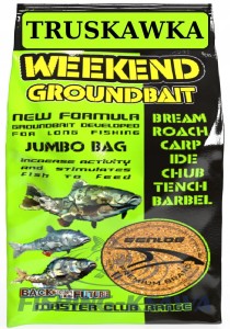Zanęta Genlog Truskawka 5 kg WEEKEND GROUNDBAIT 220126